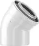 Bosch-Abgaszubehoer-FC-CE110-45-Doppelrohrbogen-45-Gr-d:110-160mm-7738113104 gallery number 1
